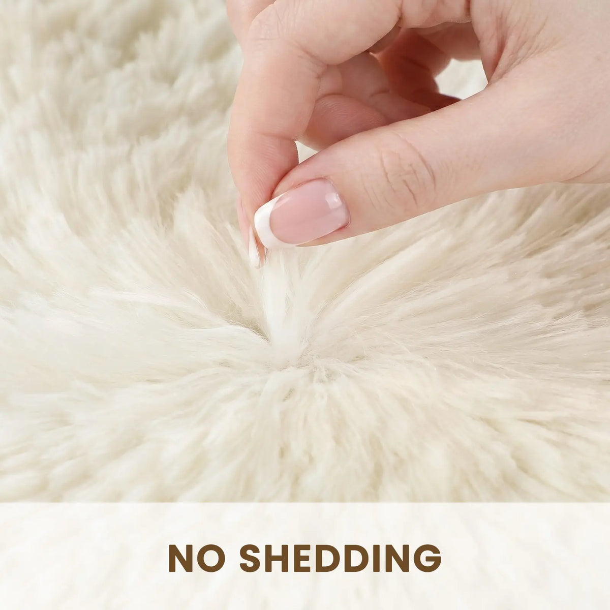 FAMVAL Large Fluffy Rug for Bedroom and Living Room, Long Plush Soft Area Rug with Non-Slip Backing, Modern Cozy Rug for Dorm Apartment Kids Room summerwins,back to school,dorm essentials,home decor,home essentials