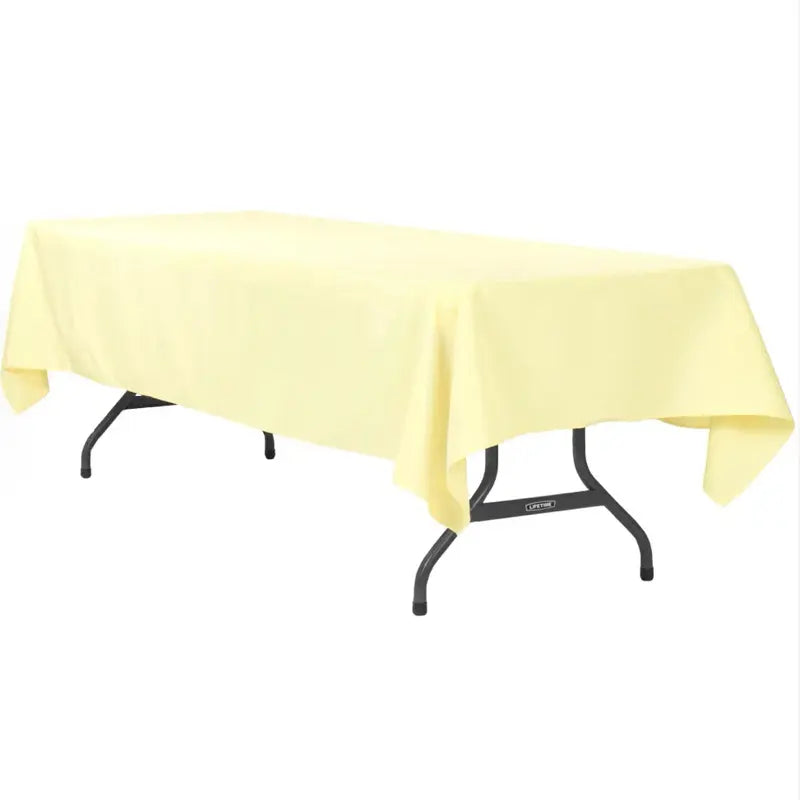 RECTANGLE POLYESTER TABLE COVER’S 60" X 102”