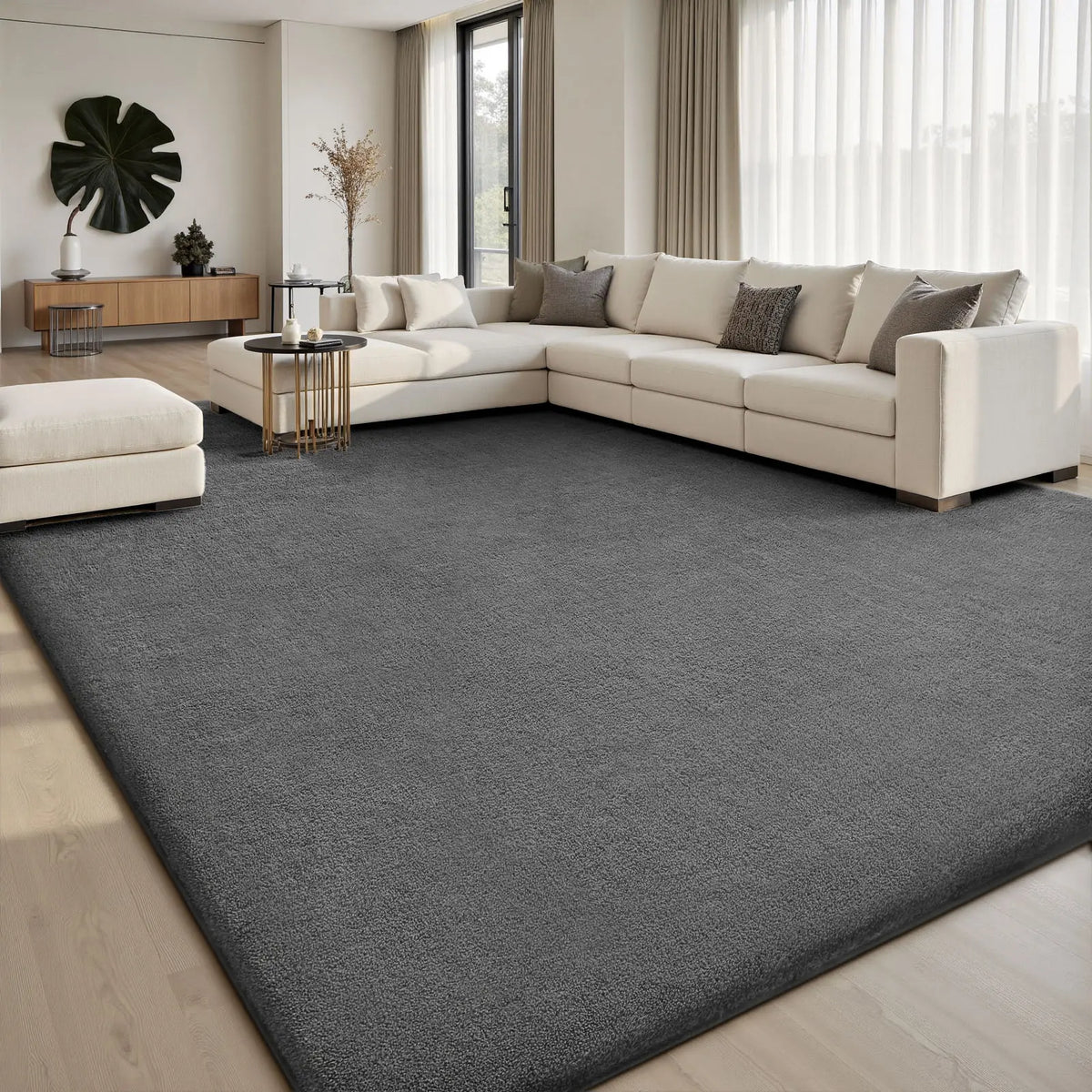 FAMVAL Large Size Cozy Modern Area Rug, Dense Plush Non-Slip Carpet for Bedroom, Living Room, Nursery, Dorm and Apartment summerwins,back to school,dorm essentials,home decor,home essentials