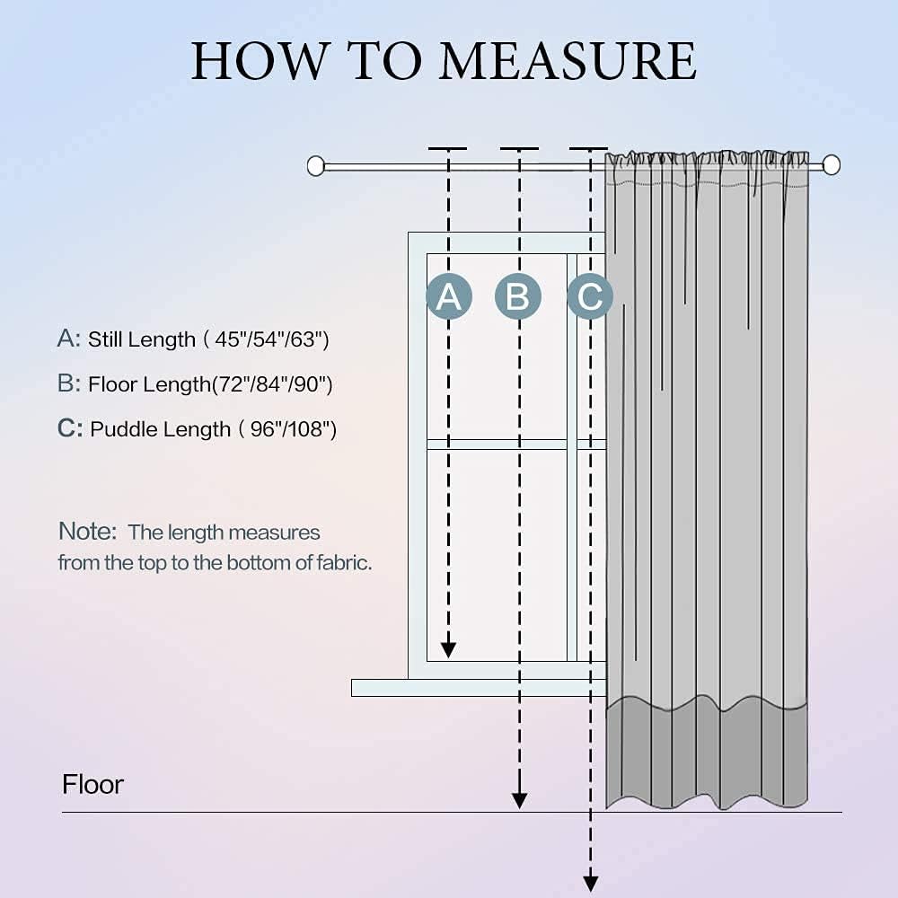 MIULEE 2 Panels White Sheer Curtains for Living Room 54 X 84 Inches | Window, Solid Color, Elegant Window Voile Panels, Bedroom, Living Room, Drapes, Treatment