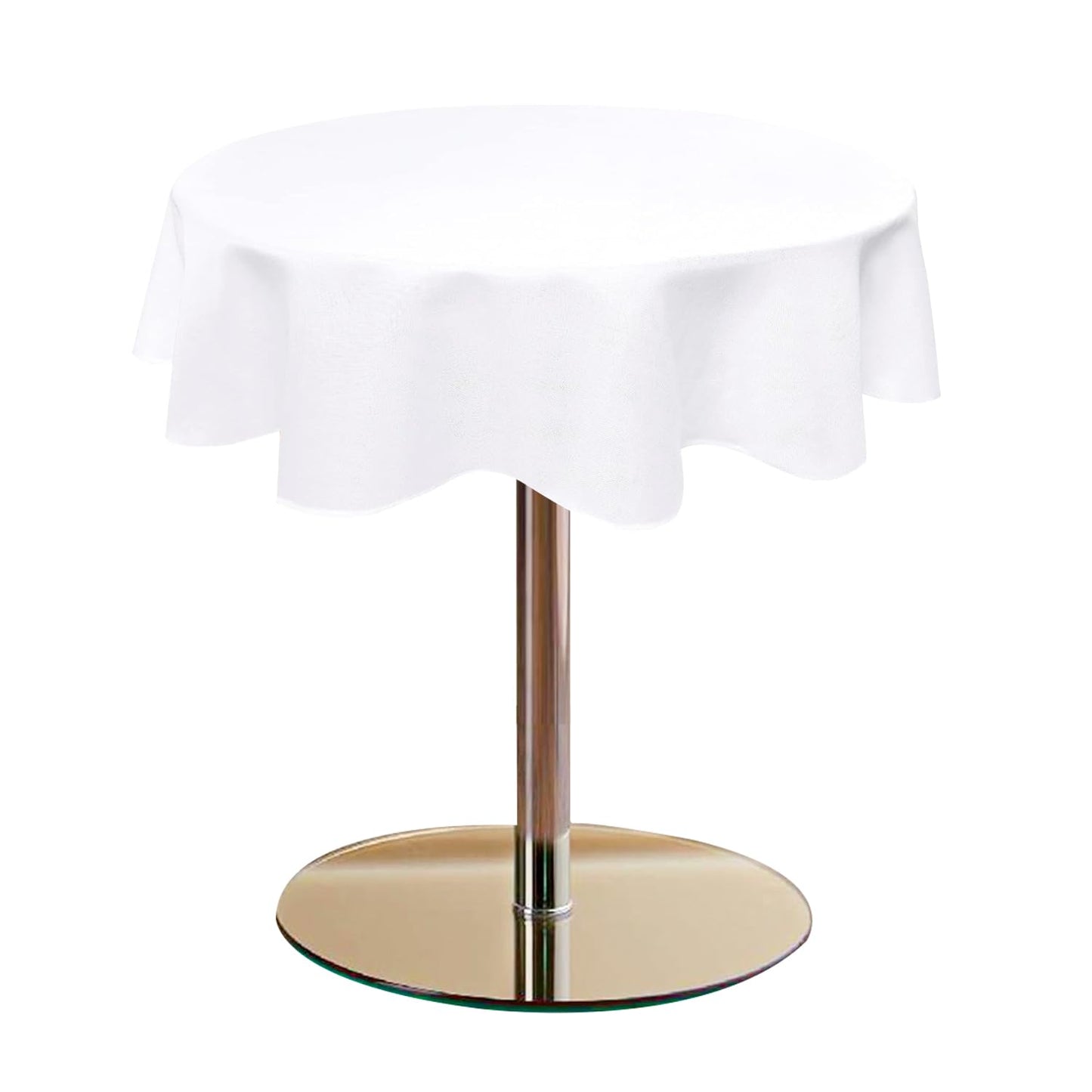 Beige Faux Linen Rectangle Tablecloth 60 x 102 Inch for Dining Room | Linen Texture Table Cover, Wrinkle and Stain Resistant, Durable and Washable Table Cloth for Kitchen Party Home Decor