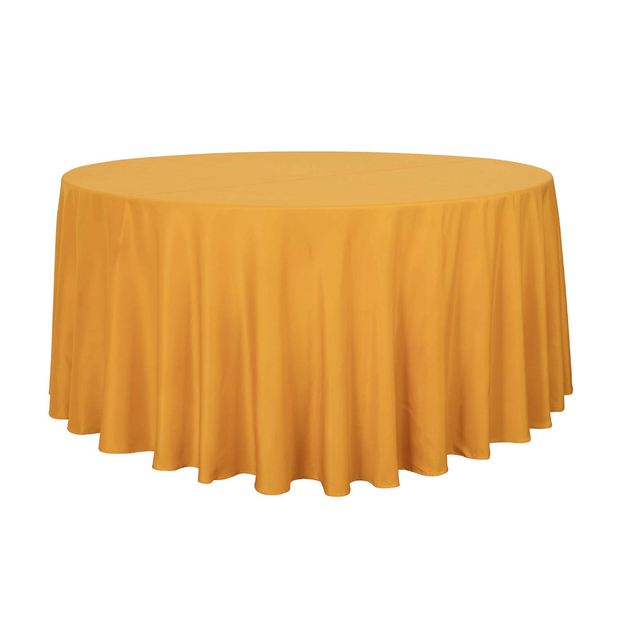 sancua White Round Tablecloth 60 Inch Diameter for 20-48 Inch Tables | Water Resistant Spill Proof, Washable Polyester Cloth Decorative Fabric Cover, For Dining, Buffet Parties and Camping