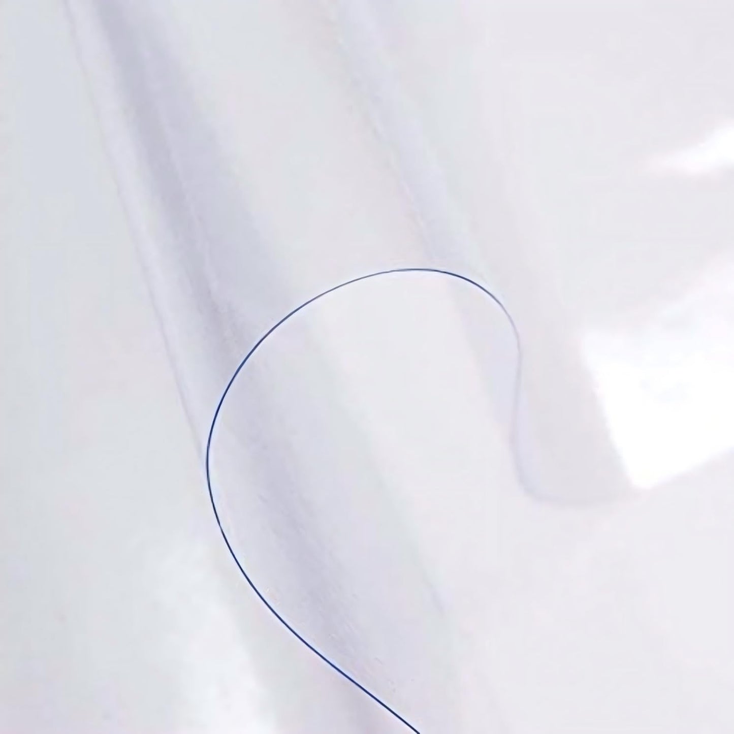 sancua Clear Plastic Table Cover Protector Waterproof Tablecloth 60x84 Inch | Vinyl PVC Rectangle Table Cloth, Oil Spill Proof Wipe Clean, For Dining Tables, Parties & Camping, Crystal Clear