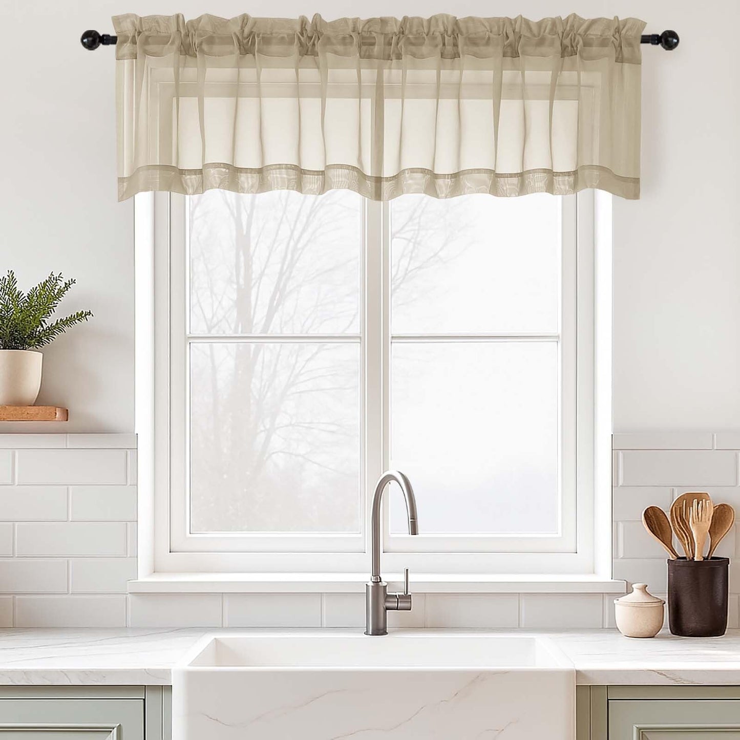 Purple Window Sheer Curtains 54 inch Length, Soft Airy Light Filtering Sheer Curtain 2 Panels Set, Dual Rod Pocket Gauze Purple Drapes for Living Room Bedroom, 2x42Wx54L Inches