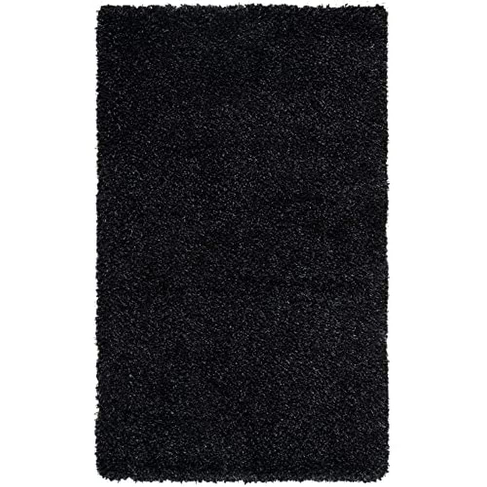 SAFAVIEH California Shag Collection Area Rug - 8' x 10', Ivory, Non-Shedding & Easy to Clean, Ultra Plush Thick Pile, Ideal for Living Room, Bedroom, Dining Space (SG151-1212)