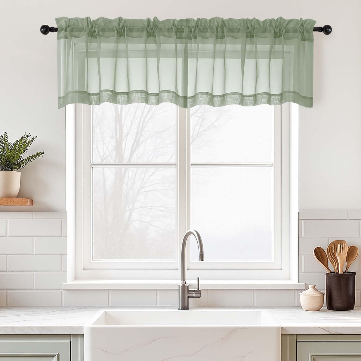 Purple Window Sheer Curtains 54 inch Length, Soft Airy Light Filtering Sheer Curtain 2 Panels Set, Dual Rod Pocket Gauze Purple Drapes for Living Room Bedroom, 2x42Wx54L Inches