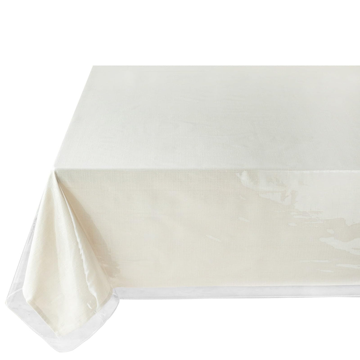 Benson Mills Heavy Duty Crystal Clear Plastic 100% Waterproof Tablecloth Protector, Vinyl PVC Table Cloth, Oil Spill Proof Wipe Clean Table Cover Tables (70" x 90" Extra Wide Rectangular/Oblong)