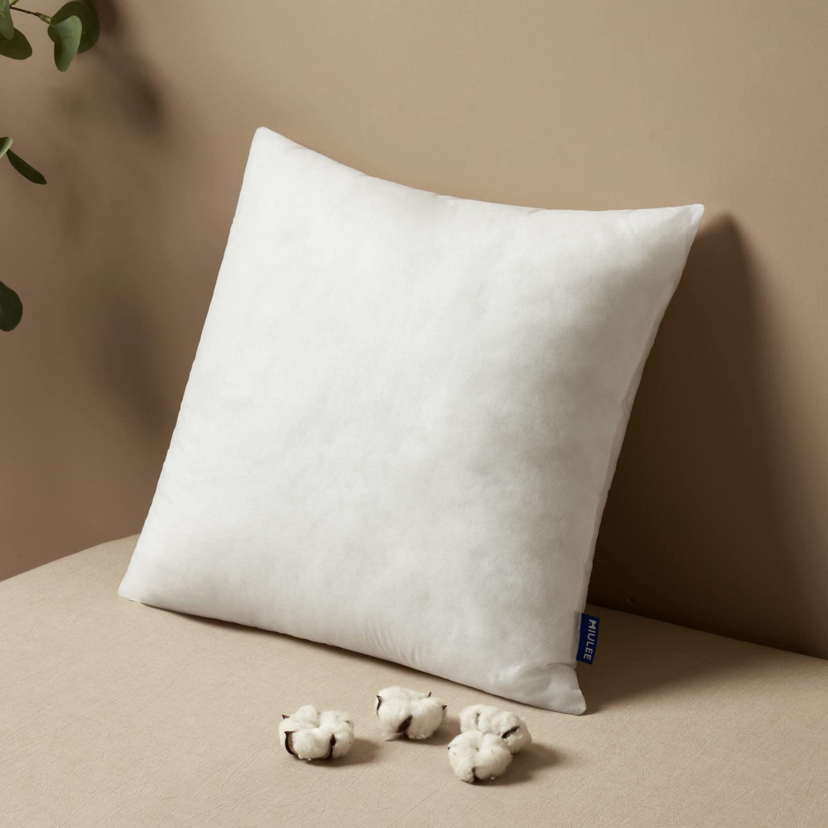MIULEE Pillow Insert 12x20 Inch Decorative Rectangle Throw Pillow Insert | Premium Fluffy Pillow Forms Sham Stuffer for Sofa Couch Living Room