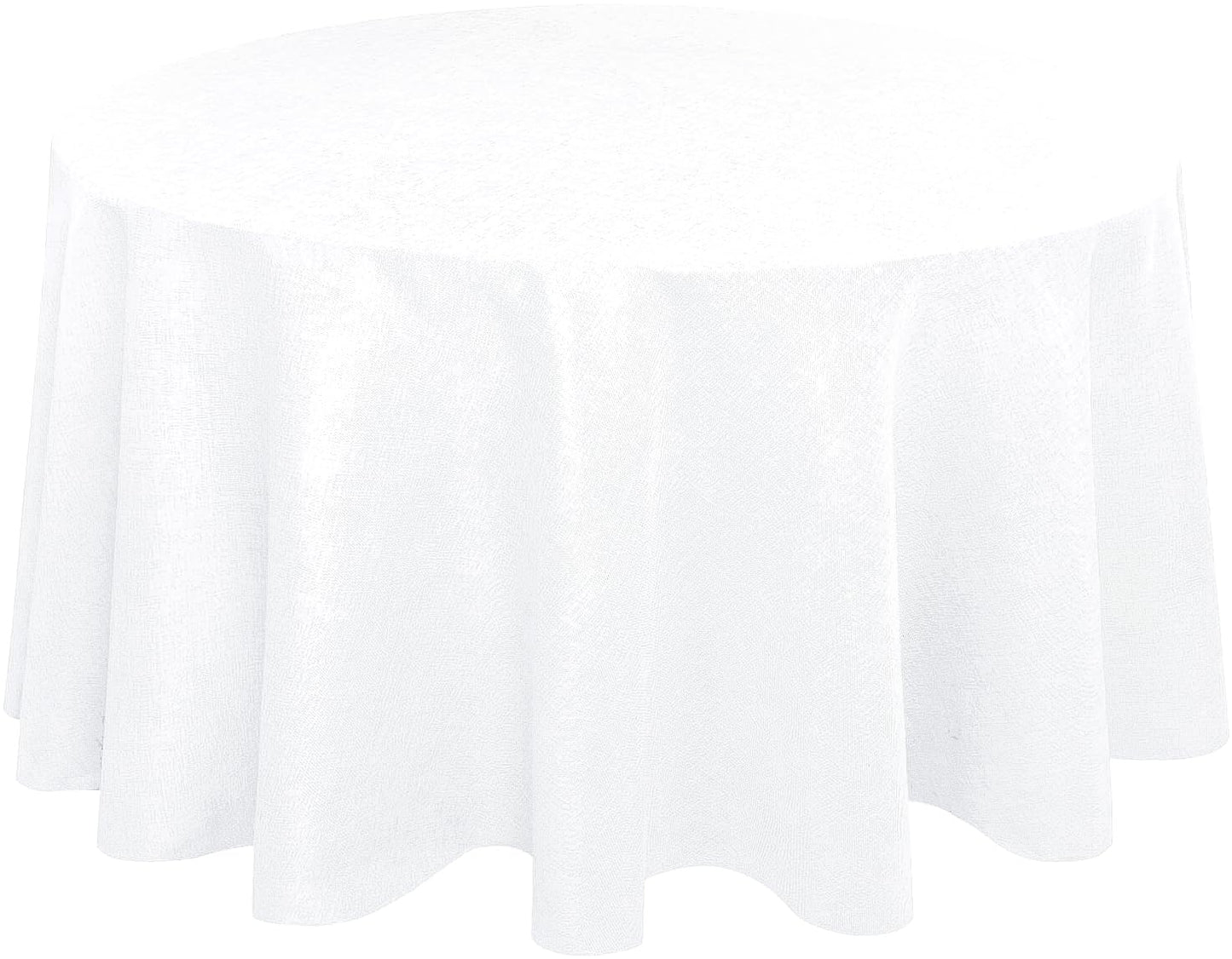 Beige Faux Linen Rectangle Tablecloth 60 x 102 Inch for Dining Room | Linen Texture Table Cover, Wrinkle and Stain Resistant, Durable and Washable Table Cloth for Kitchen Party Home Decor