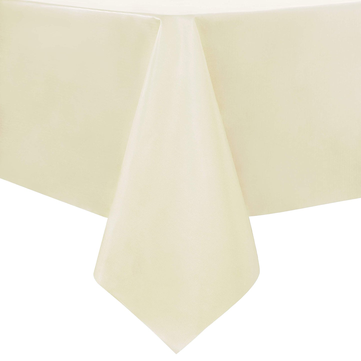 sancua Clear Plastic Table Cover Protector Waterproof Tablecloth 60x84 Inch | Vinyl PVC Rectangle Table Cloth, Oil Spill Proof Wipe Clean, For Dining Tables, Parties & Camping, Crystal Clear