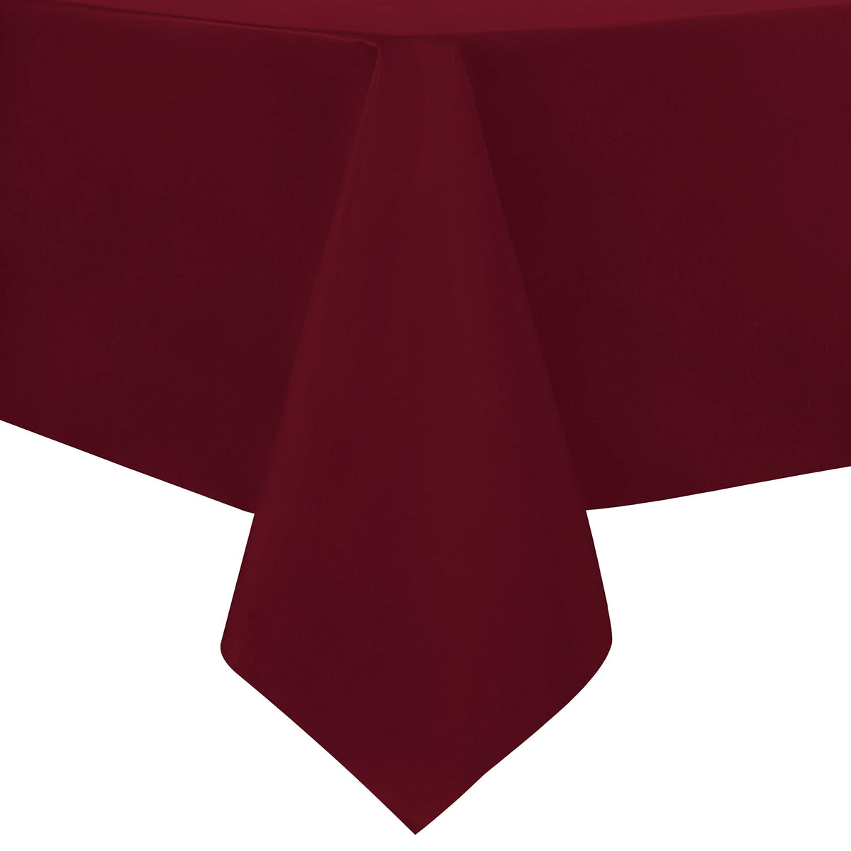 sancua Clear Plastic Table Cover Protector Waterproof Tablecloth 60x84 Inch | Vinyl PVC Rectangle Table Cloth, Oil Spill Proof Wipe Clean, For Dining Tables, Parties & Camping, Crystal Clear
