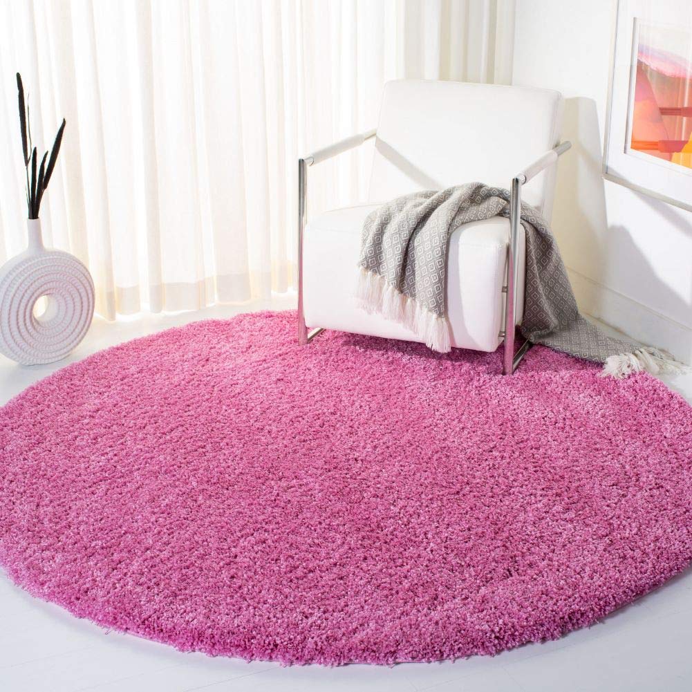 SAFAVIEH California Shag Collection Area Rug - 8' x 10', Ivory, Non-Shedding & Easy to Clean, Ultra Plush Thick Pile, Ideal for Living Room, Bedroom, Dining Space (SG151-1212)