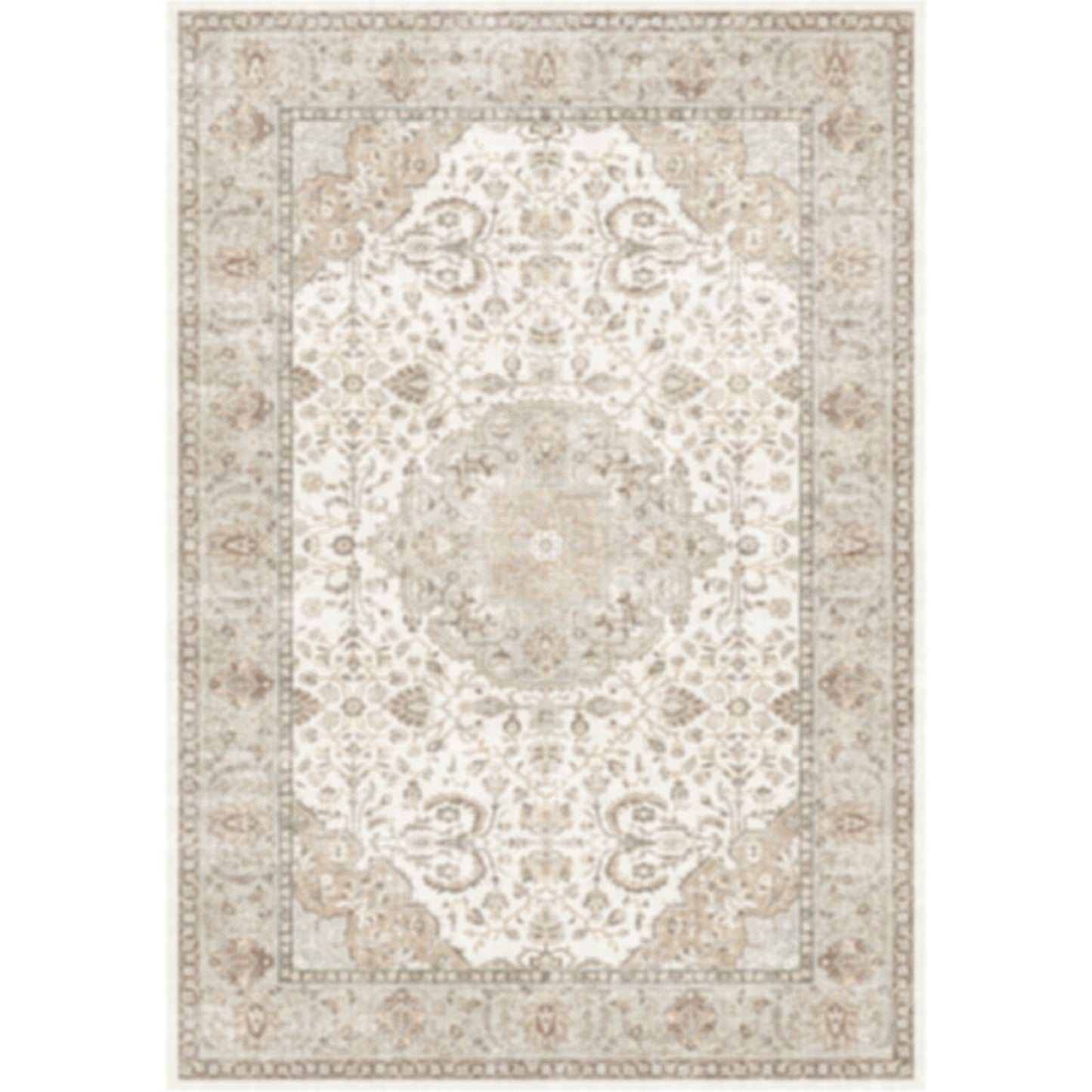 2x6 Hallway Washable Runner Rug : Vintage Soft Kitchen Laundry Runner with Non Slip Backing Farmhouse Entryway Living Room Floor Mat Stain Resistant Carpet for Bedroom Bathroom Distressed Beside Rug