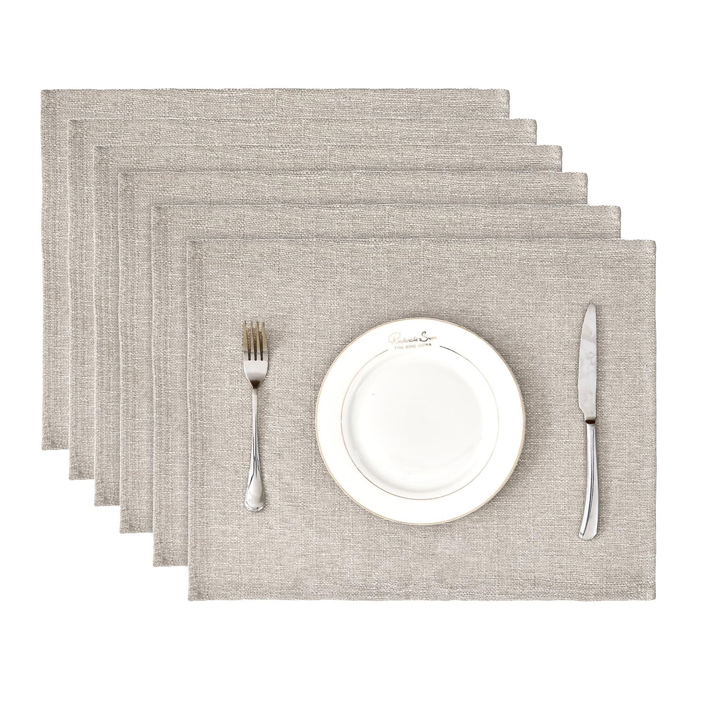 BALCONY & FALCON Rectangle Table Cloth Waterproof Beige 156"x90" | Rectangular Washable Wrinkle Resistant Table Cloth Linen Fabric Tablecloths for Dining Party Kitchen Wedding and Outdoor Use