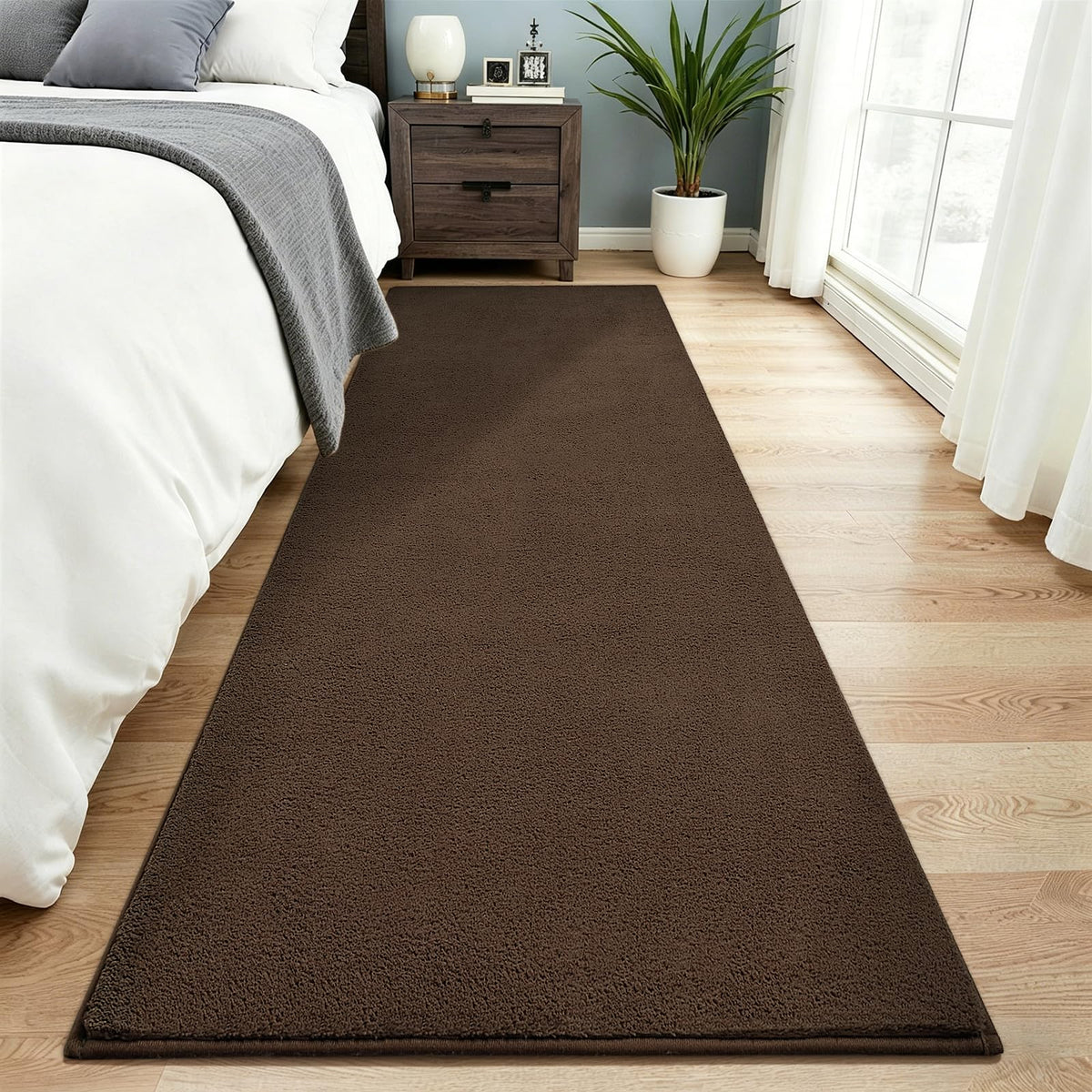 Vasofe Black Area Rugs for Living Room Bedroom, 4x6 Modern Memory Foam Rug | Thickened Throw Carpet, Super Soft Kids Boys Girls Rug, Non Slip Washable Carpets for Dorm Nursery Classroom Office Decor