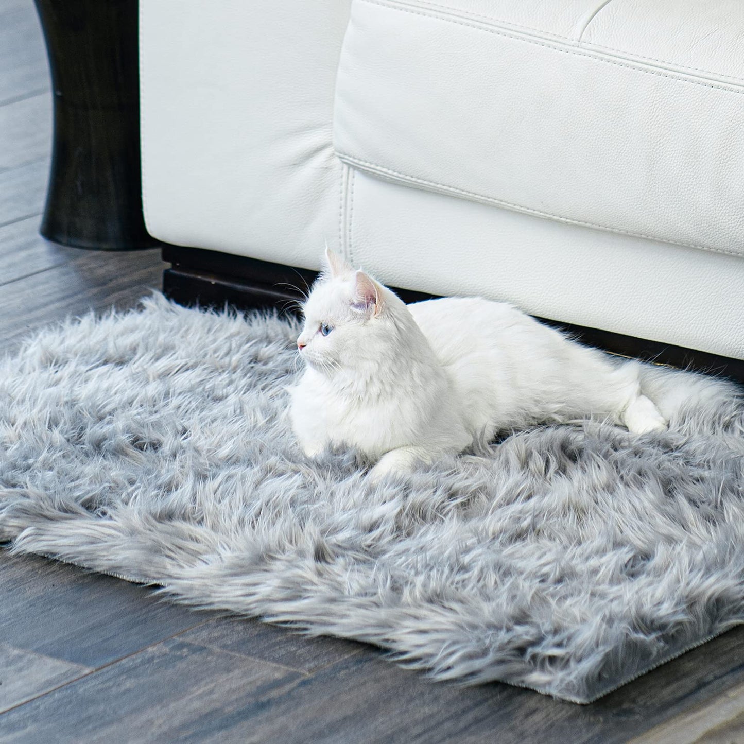 Ophanie 8x10 Area Rugs for Living Room, Washable Non-Slip Fluffy Soft Large Shag Bedroom Carpet, Ivory Big Indoor Nursery Rug, Carpets for Boy and Girls Room Dorm Decor with Over 99 pcs Pile fibers