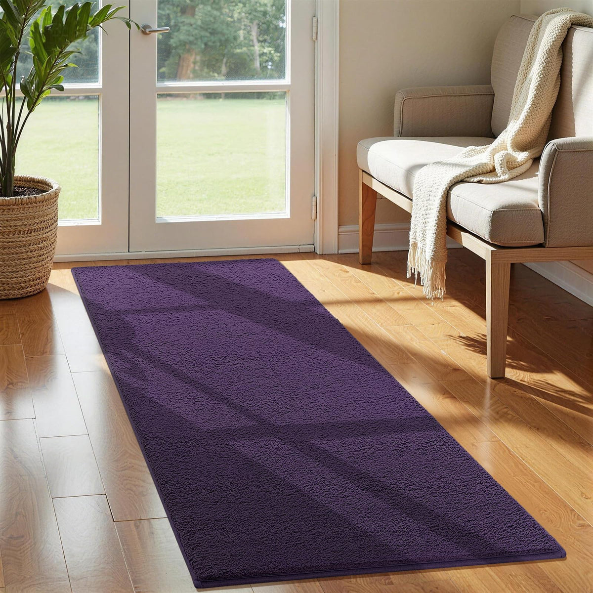 Vasofe Black Area Rugs for Living Room Bedroom, 4x6 Modern Memory Foam Rug | Thickened Throw Carpet, Super Soft Kids Boys Girls Rug, Non Slip Washable Carpets for Dorm Nursery Classroom Office Decor