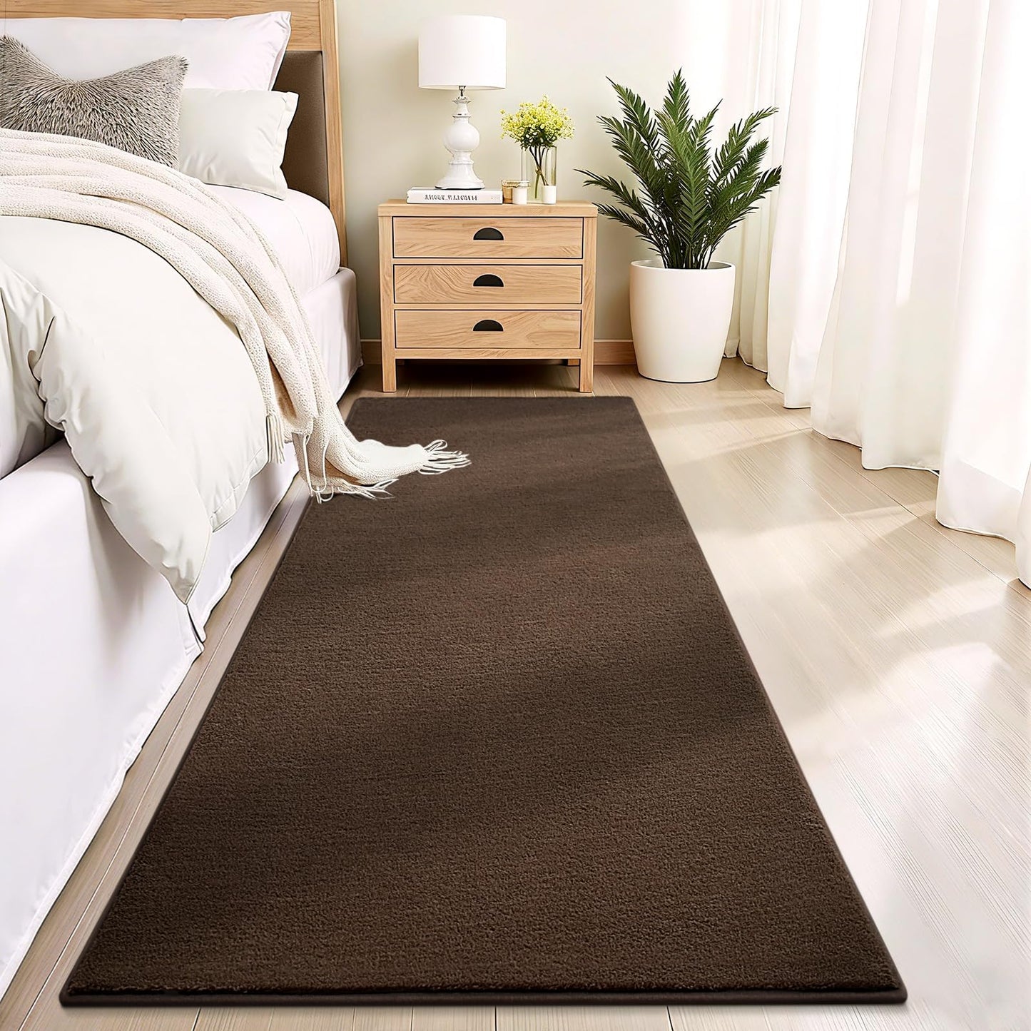 Vasofe Black Area Rugs for Living Room Bedroom, 4x6 Modern Memory Foam Rug | Thickened Throw Carpet, Super Soft Kids Boys Girls Rug, Non Slip Washable Carpets for Dorm Nursery Classroom Office Decor