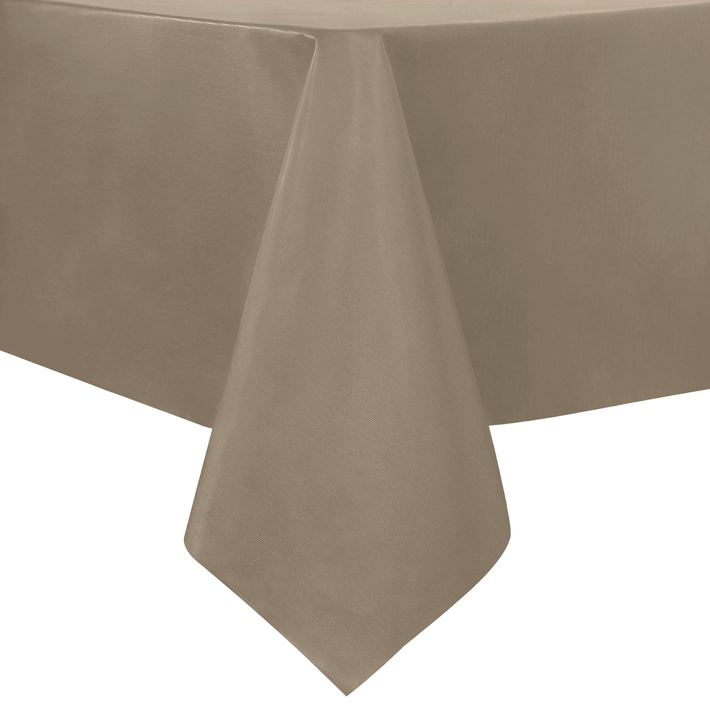 sancua Clear Plastic Table Cover Protector Waterproof Tablecloth 60x84 Inch | Vinyl PVC Rectangle Table Cloth, Oil Spill Proof Wipe Clean, For Dining Tables, Parties & Camping, Crystal Clear
