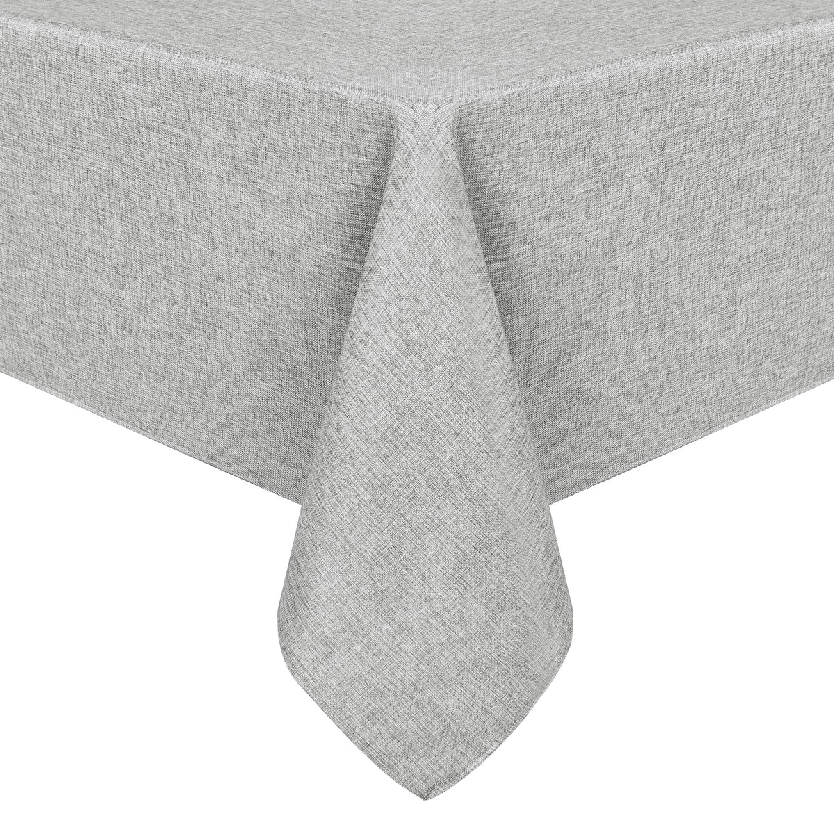 Beige Faux Linen Rectangle Tablecloth 60 x 102 Inch for Dining Room | Linen Texture Table Cover, Wrinkle and Stain Resistant, Durable and Washable Table Cloth for Kitchen Party Home Decor