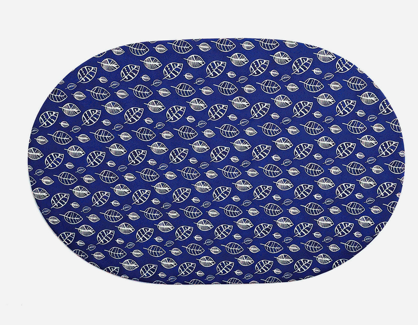Pioggia Round Vinyl Fitted Tablecloth with Flannel Backing Elastic Table Cloth Waterproof Oil-Proof Plastic Table Cover Best for 45"-56" Round
