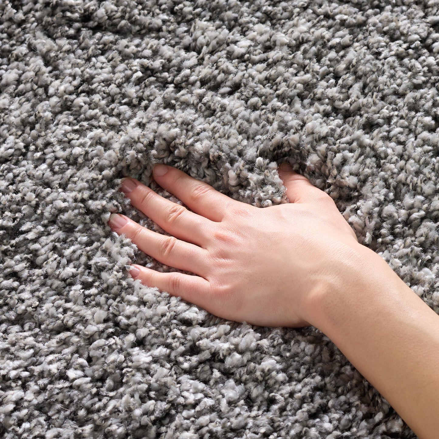 SAFAVIEH California Shag Collection Area Rug - 8' x 10', Ivory, Non-Shedding & Easy to Clean, Ultra Plush Thick Pile, Ideal for Living Room, Bedroom, Dining Space (SG151-1212)