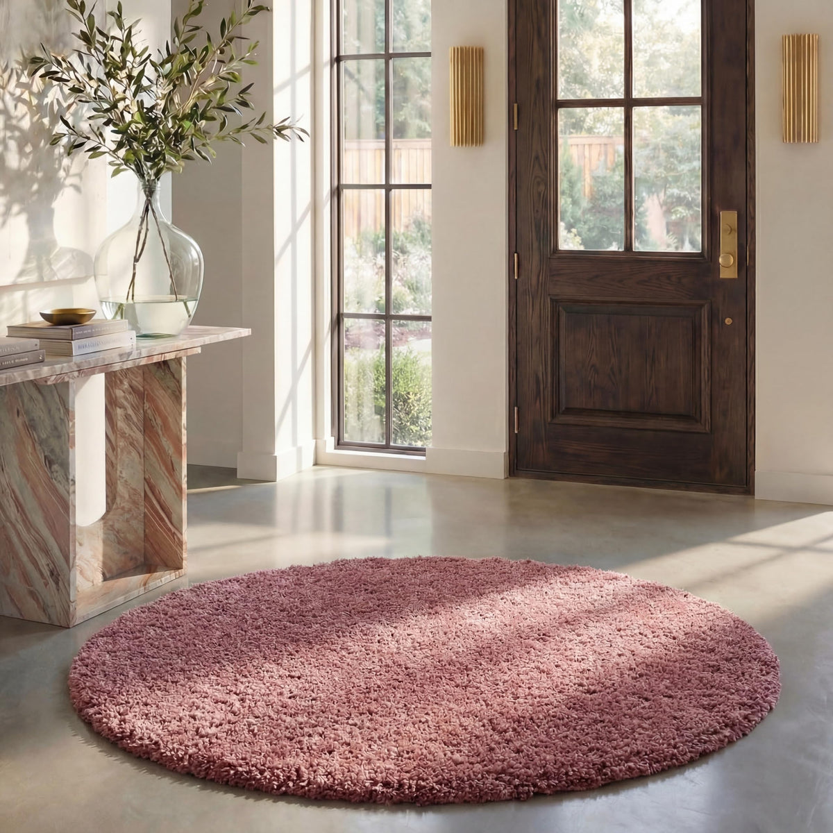 SAFAVIEH California Shag Collection Area Rug - 8' x 10', Ivory, Non-Shedding & Easy to Clean, Ultra Plush Thick Pile, Ideal for Living Room, Bedroom, Dining Space (SG151-1212)