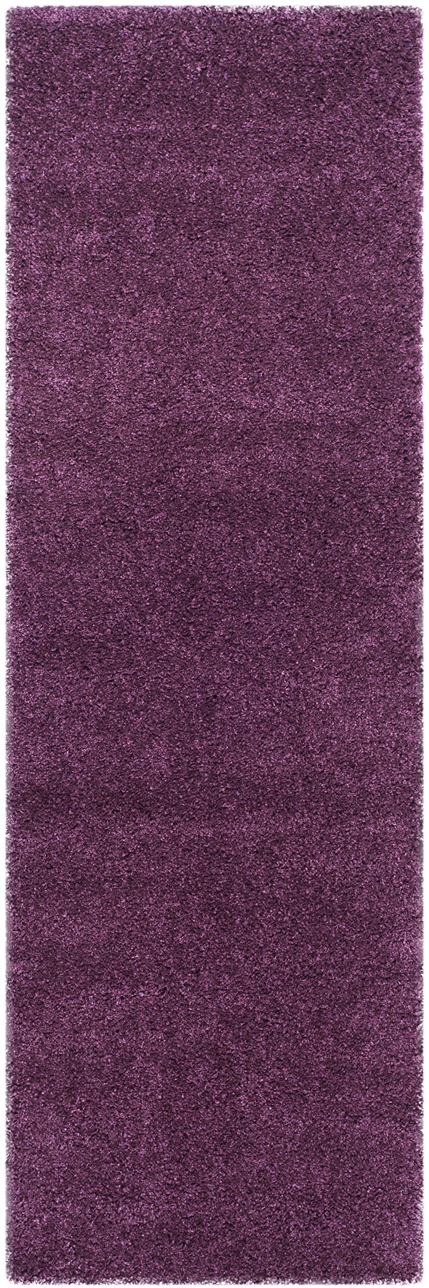 SAFAVIEH California Shag Collection Area Rug - 8' x 10', Ivory, Non-Shedding & Easy to Clean, Ultra Plush Thick Pile, Ideal for Living Room, Bedroom, Dining Space (SG151-1212)