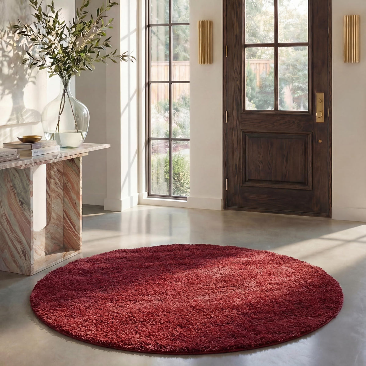 SAFAVIEH California Shag Collection Area Rug - 8' x 10', Ivory, Non-Shedding & Easy to Clean, Ultra Plush Thick Pile, Ideal for Living Room, Bedroom, Dining Space (SG151-1212)