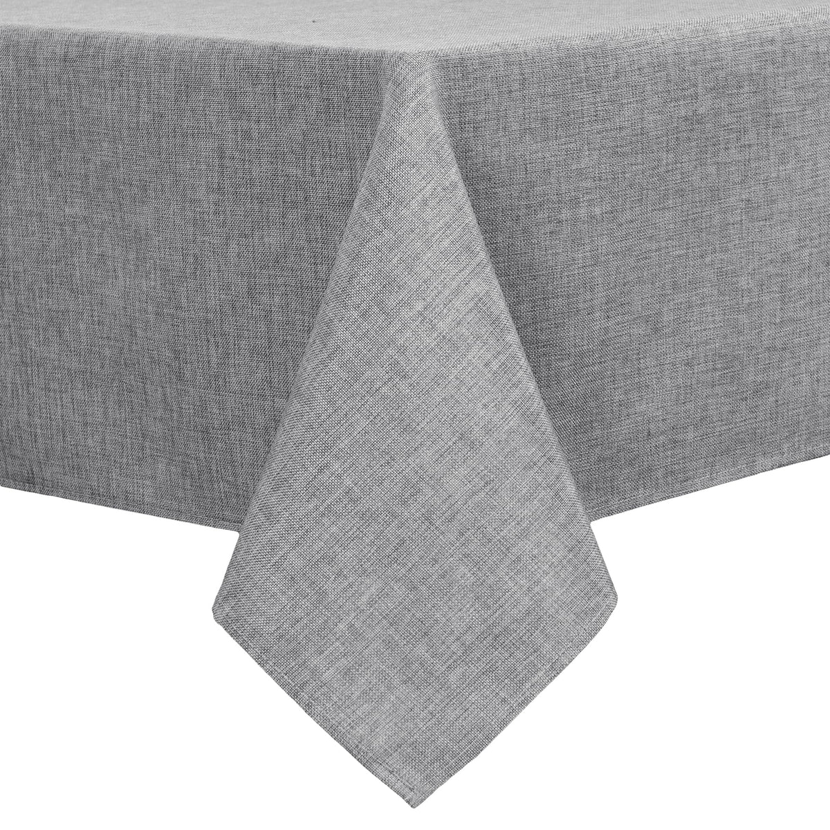 Beige Faux Linen Rectangle Tablecloth 60 x 102 Inch for Dining Room | Linen Texture Table Cover, Wrinkle and Stain Resistant, Durable and Washable Table Cloth for Kitchen Party Home Decor