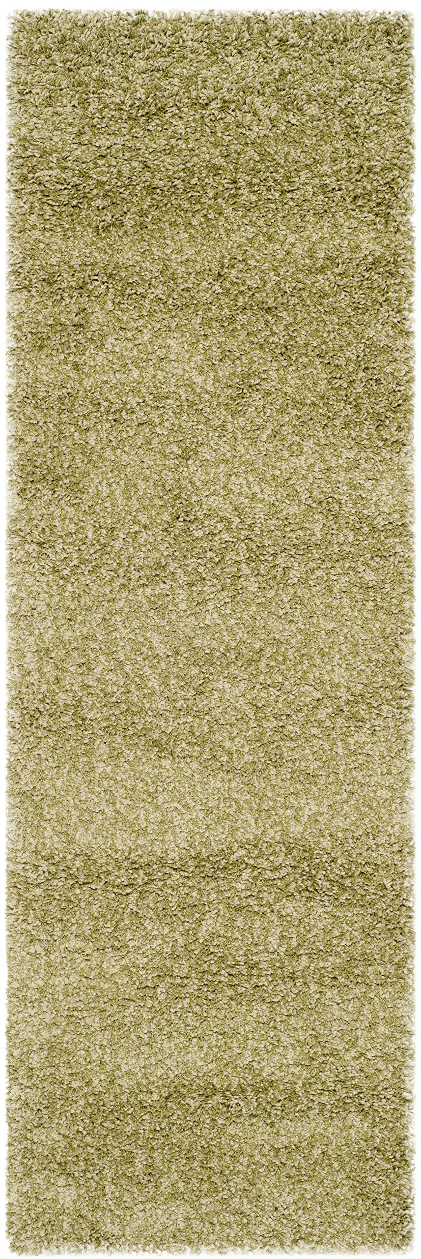 SAFAVIEH California Shag Collection Area Rug - 8' x 10', Ivory, Non-Shedding & Easy to Clean, Ultra Plush Thick Pile, Ideal for Living Room, Bedroom, Dining Space (SG151-1212)