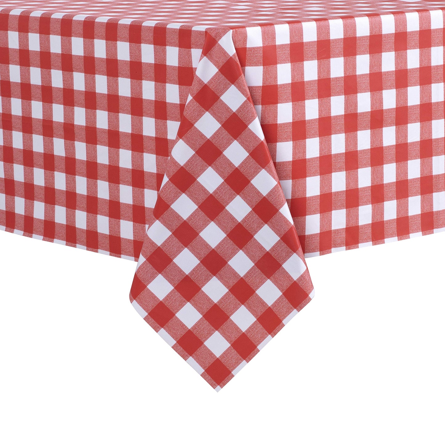 sancua Clear Plastic Table Cover Protector Waterproof Tablecloth 60x84 Inch | Vinyl PVC Rectangle Table Cloth, Oil Spill Proof Wipe Clean, For Dining Tables, Parties & Camping, Crystal Clear