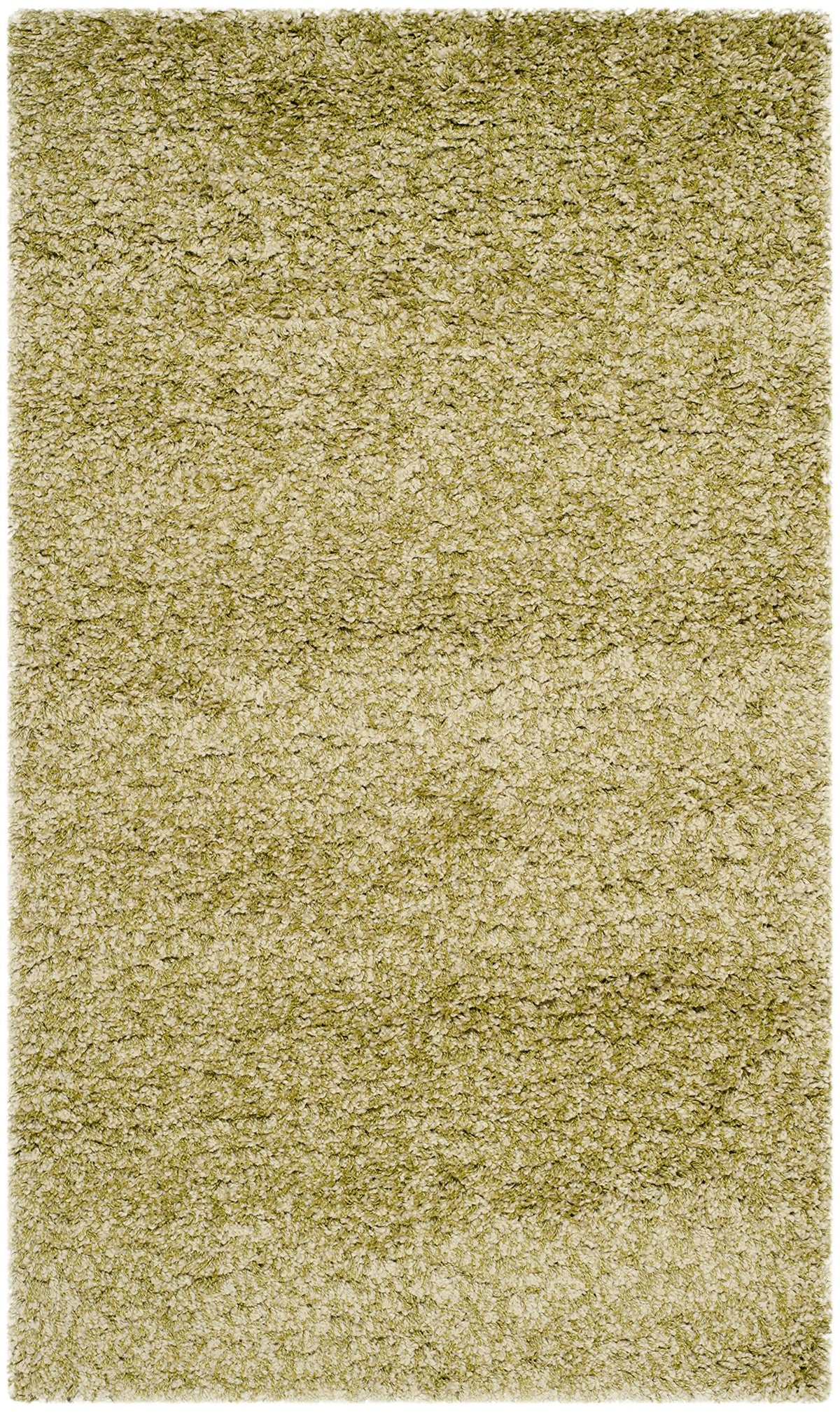 SAFAVIEH California Shag Collection Area Rug - 8' x 10', Ivory, Non-Shedding & Easy to Clean, Ultra Plush Thick Pile, Ideal for Living Room, Bedroom, Dining Space (SG151-1212)