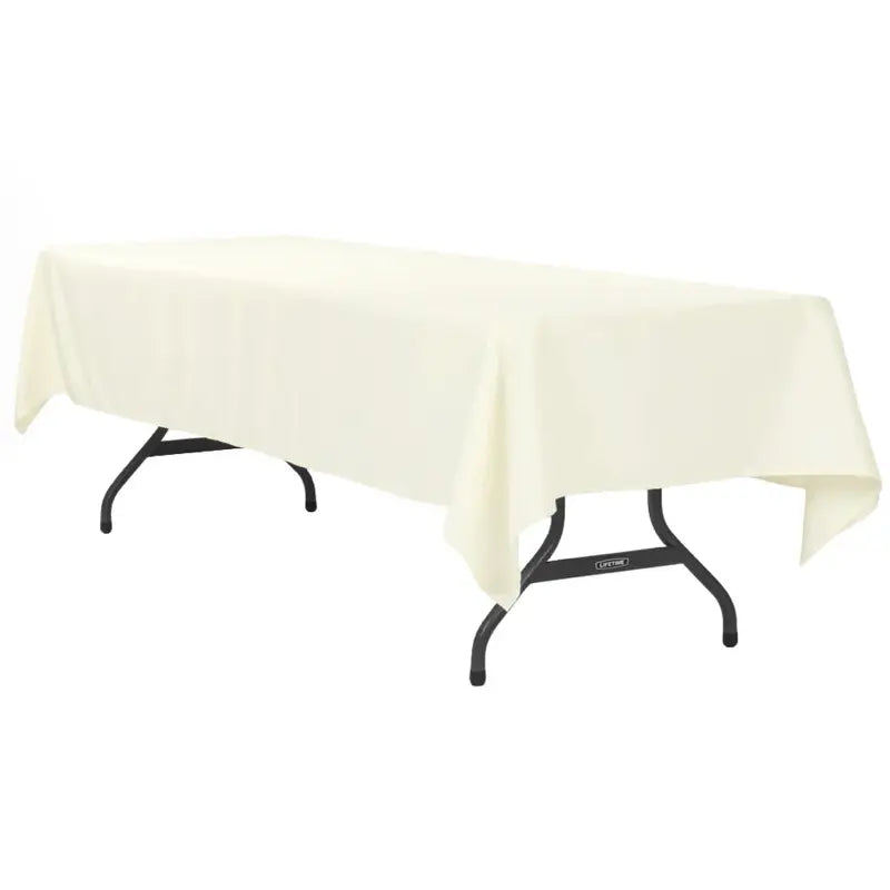 RECTANGLE POLYESTER TABLE COVER’S 60" X 102”